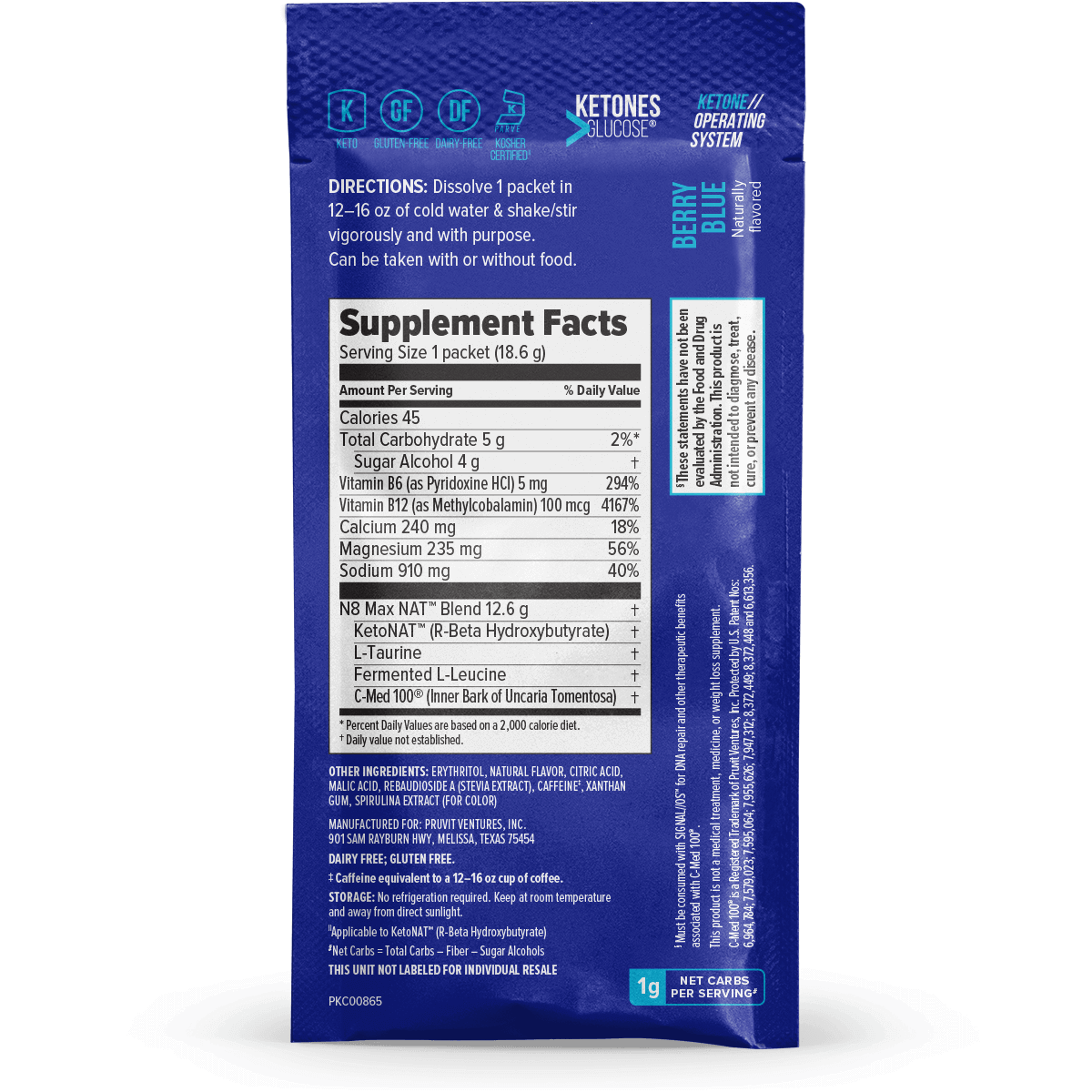 KETO//OS NAT® Berry Blue