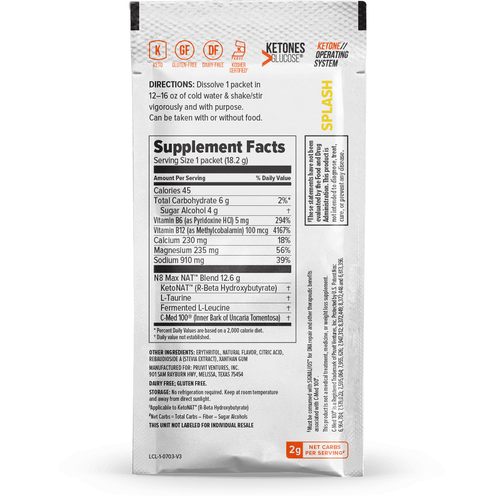 KETO//OS NAT® Splash