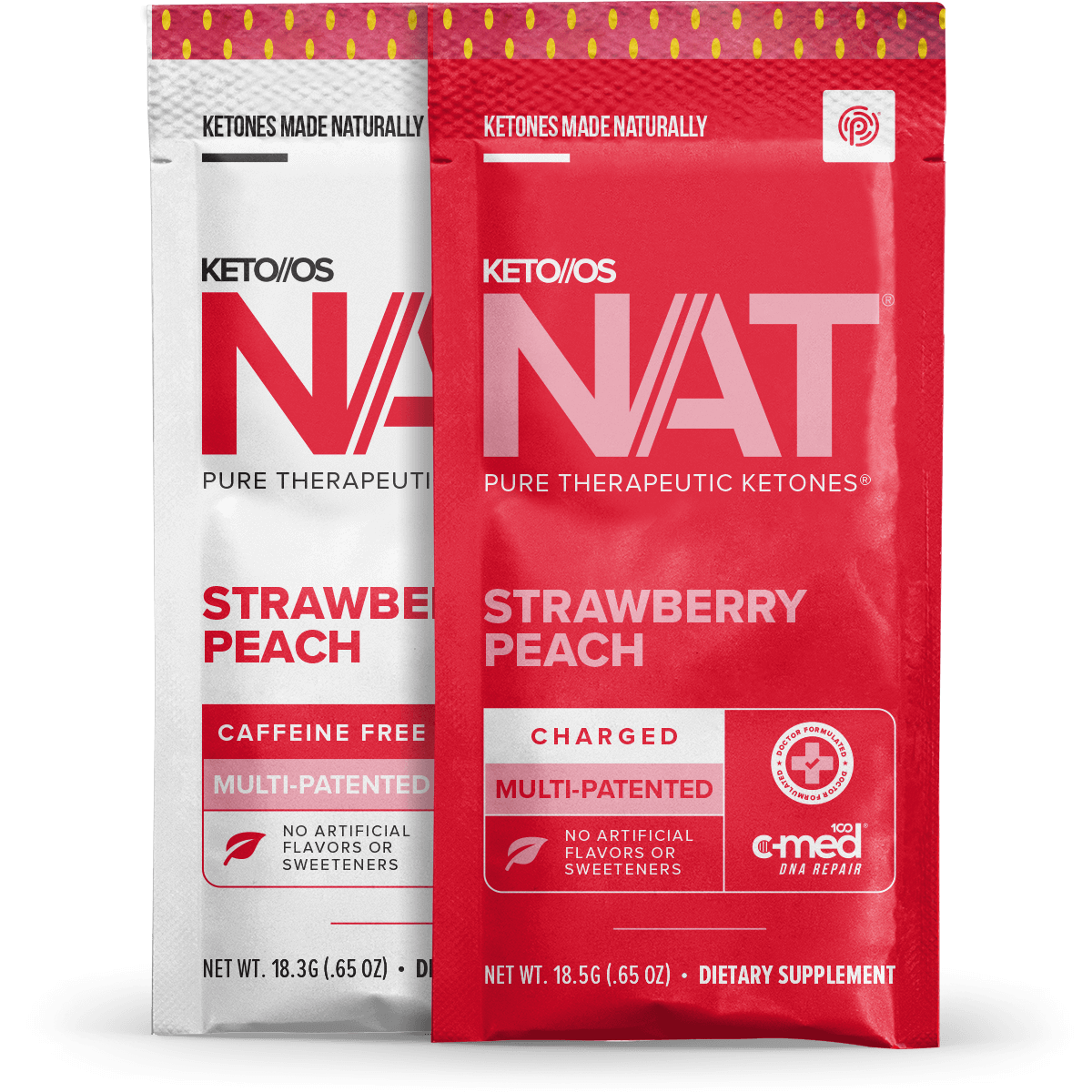 KETO//OS NAT® Strawberry Peach