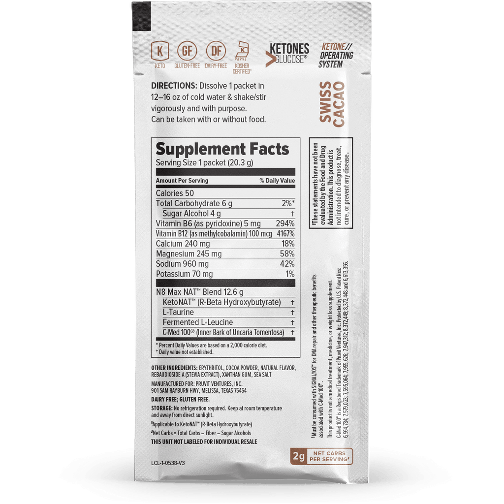 KETO//OS NAT® Swiss Cacao
